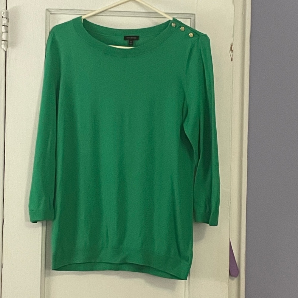 Feeling Grand in Green Sweater